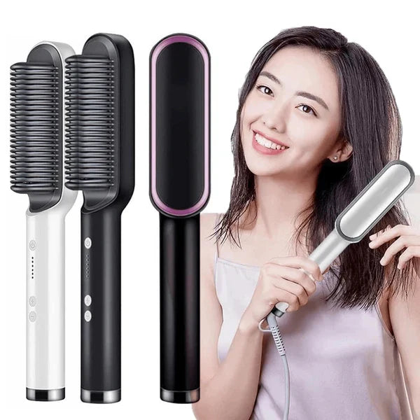 Electric Hair Straightener Brush