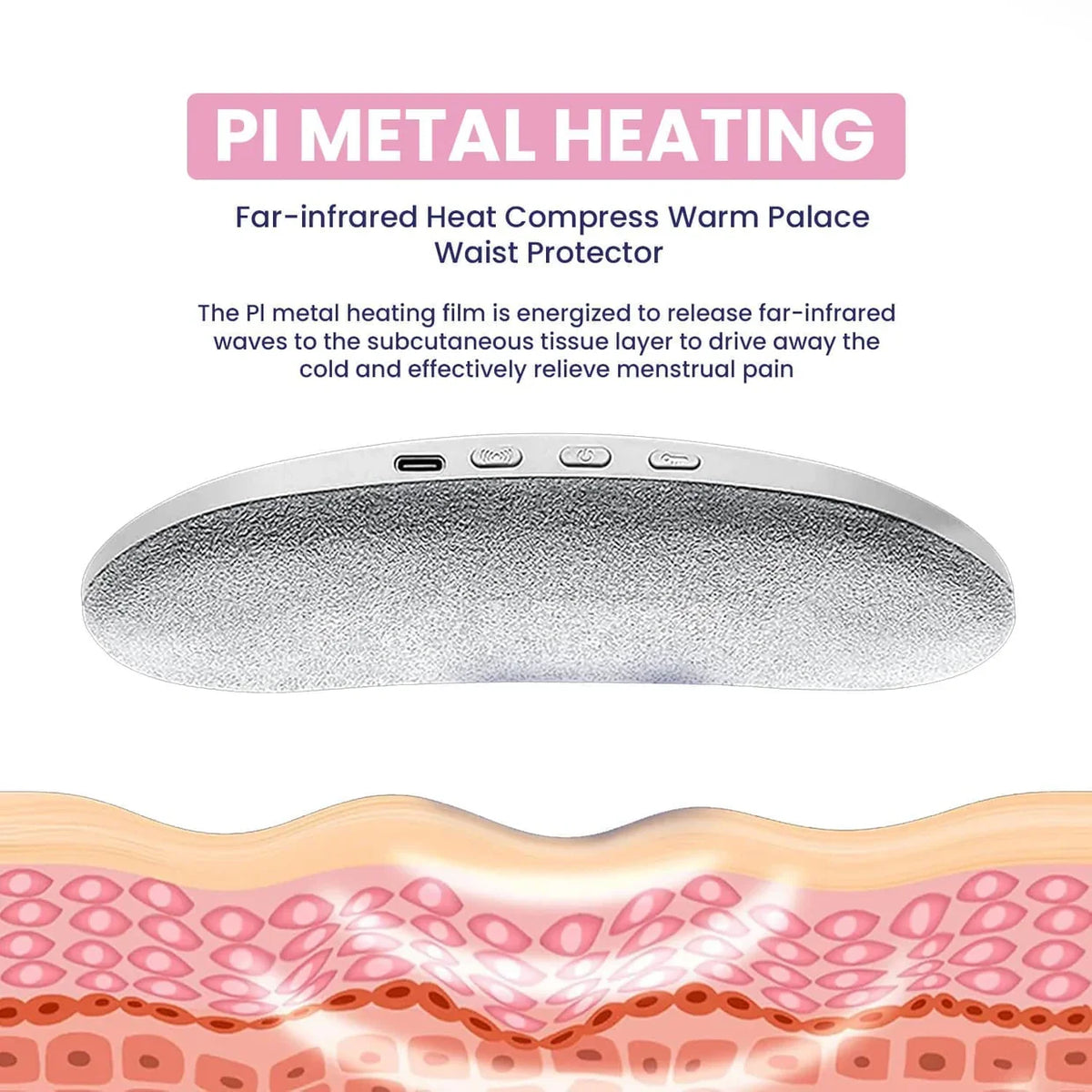 Periods Pain Reliever With 5 Heat Levels
